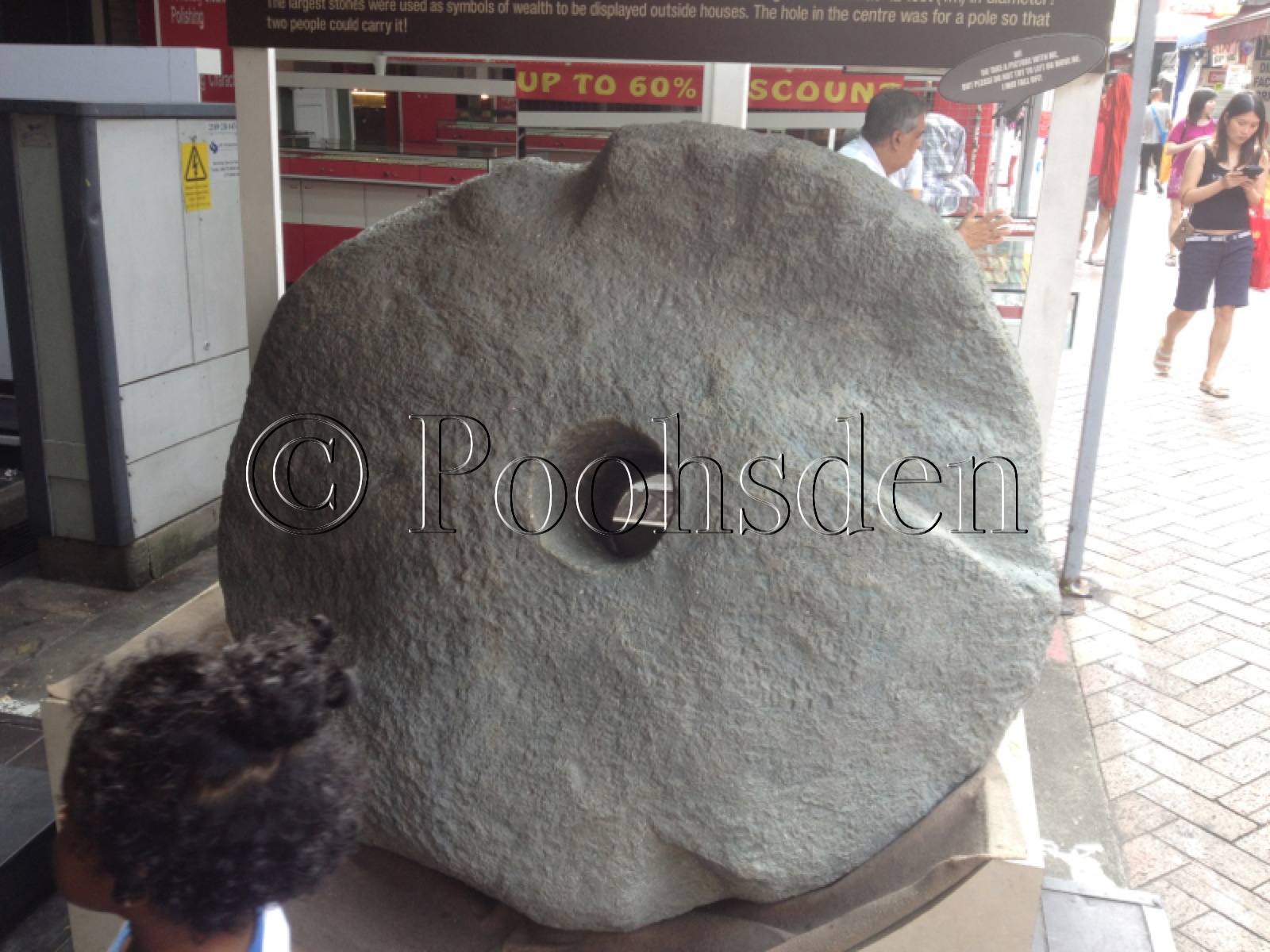 The largest coin in the world, Chinatown, Singapore