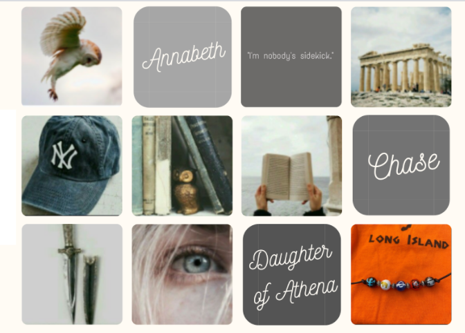 Fictional Characters I Admire: Annabeth Chase
